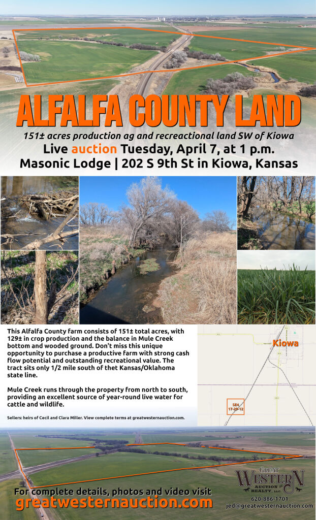 April 7 auction flyer