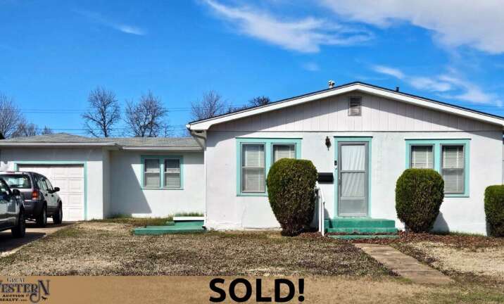 SOLD! 718 Coates St. in Kiowa
