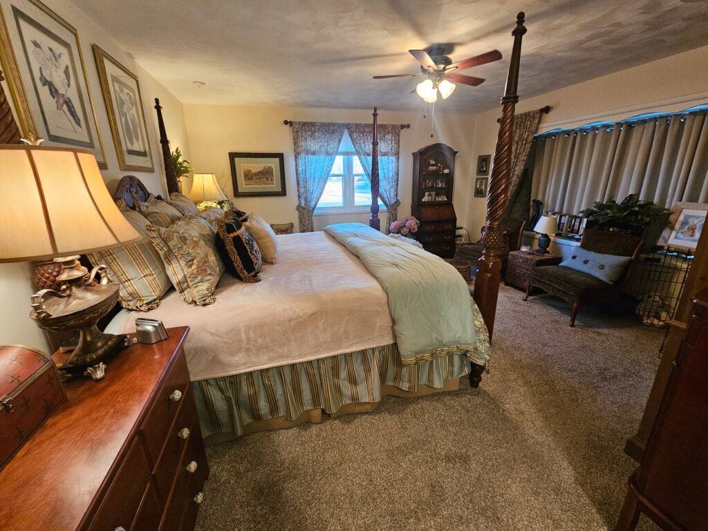 824 Marvin St. in Kiowa, Kansas — Bedroom
