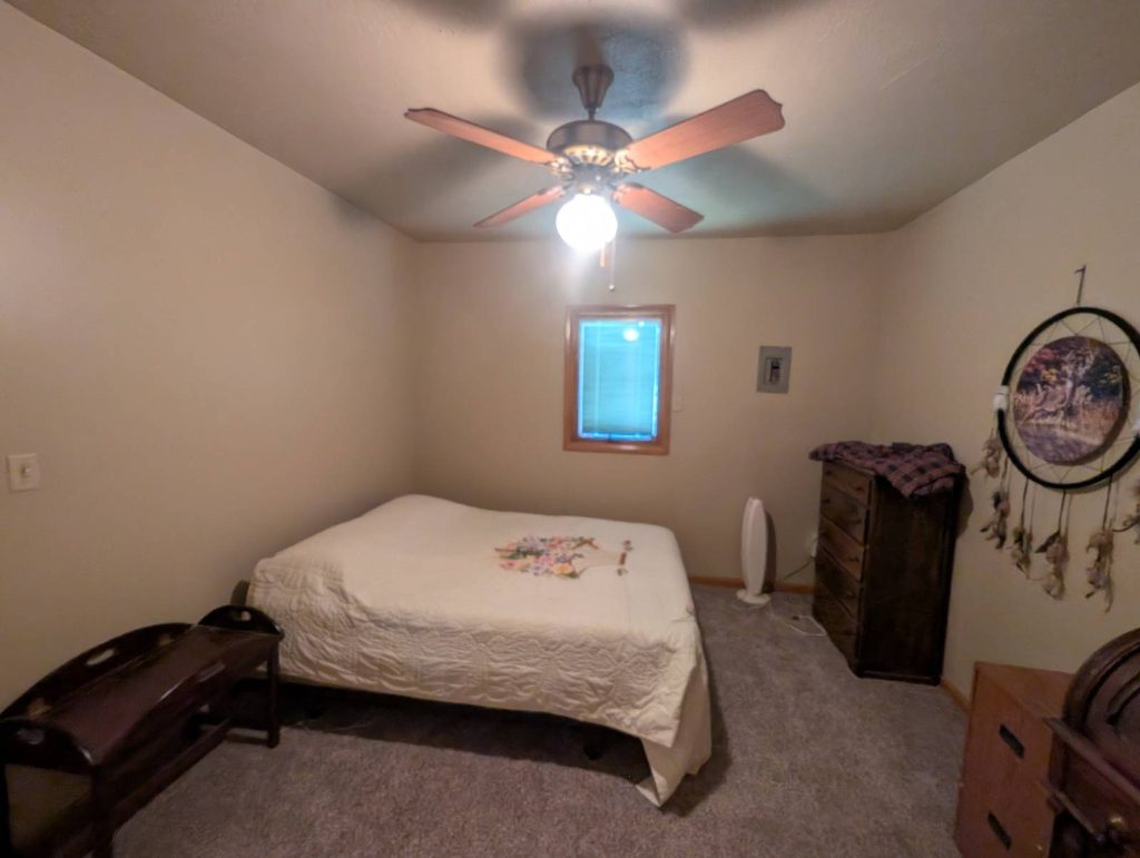 208 E. Benton St. in Sharon, Kansas — Bedroom 2