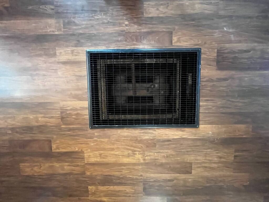 311 W. Kansas Ave. in Medicine Lodge, Kansas — Floor furnace