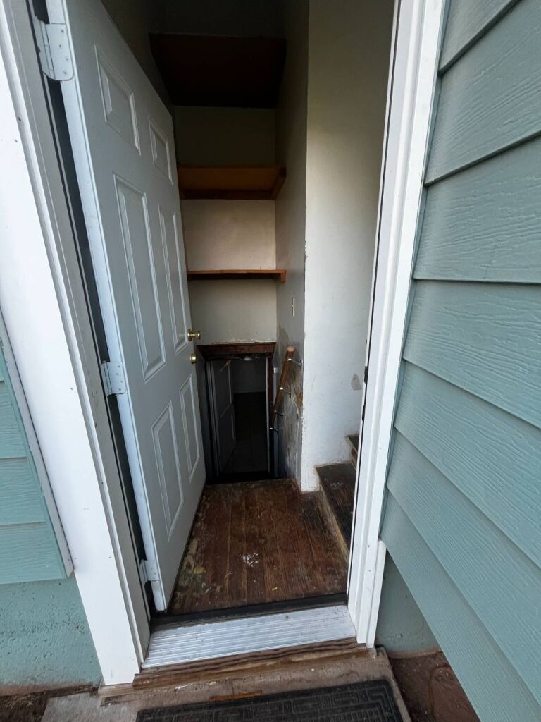 311 W. Kansas Ave. in Medicine Lodge, Kansas — Stairway