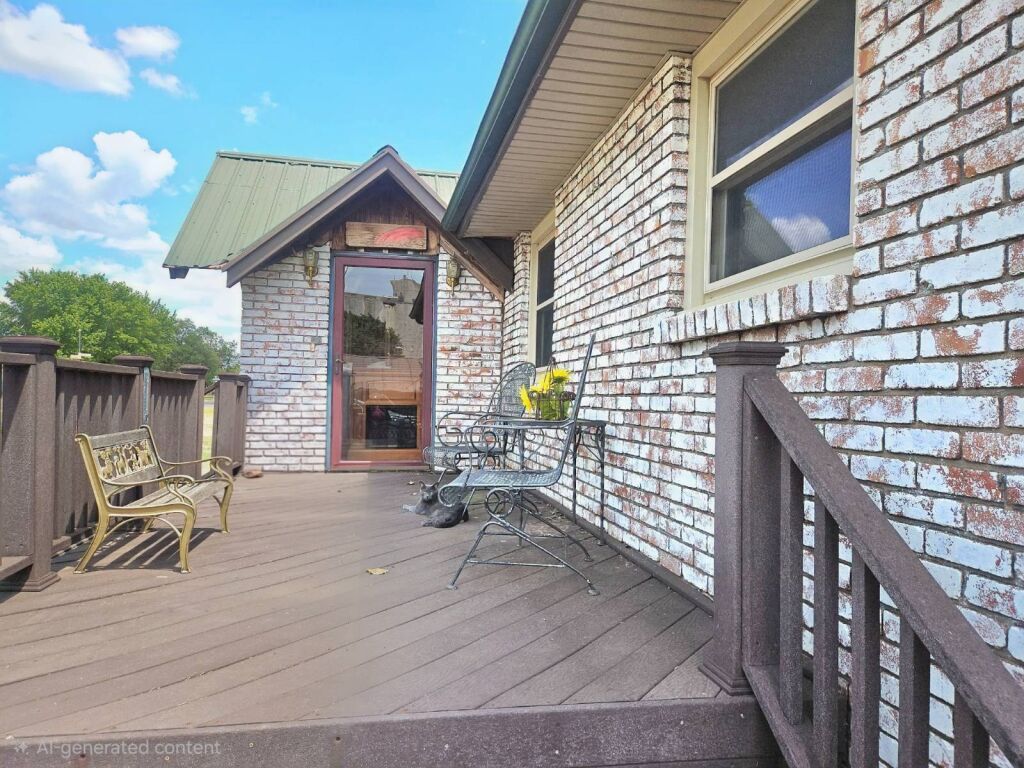 425 Campbell St. in Kiowa, Kansas — Exterior