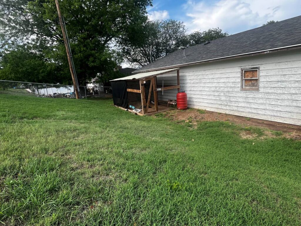 501 N. Cedar in Medicine Lodge, Kansas — Yard and shop