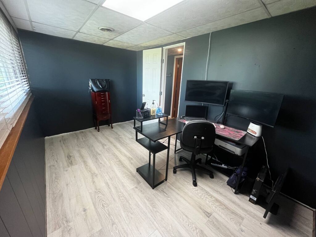 501 N. Cedar in Medicine Lodge, Kansas — Lower level family room