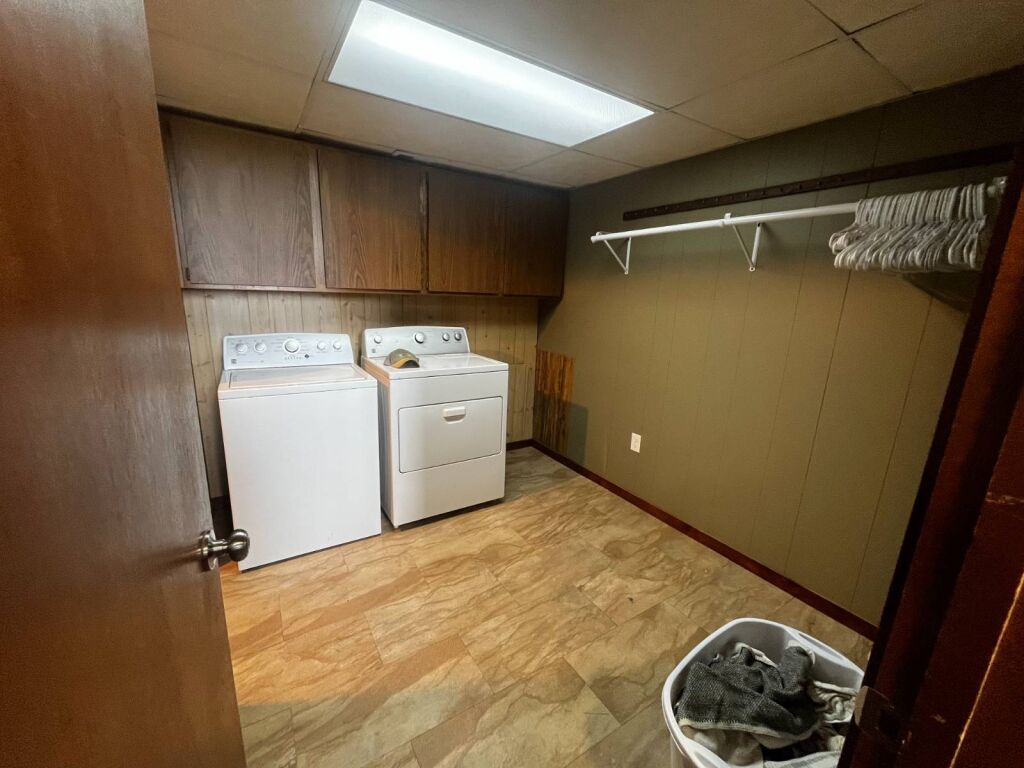 501 N. Cedar in Medicine Lodge, Kansas — Laundry room