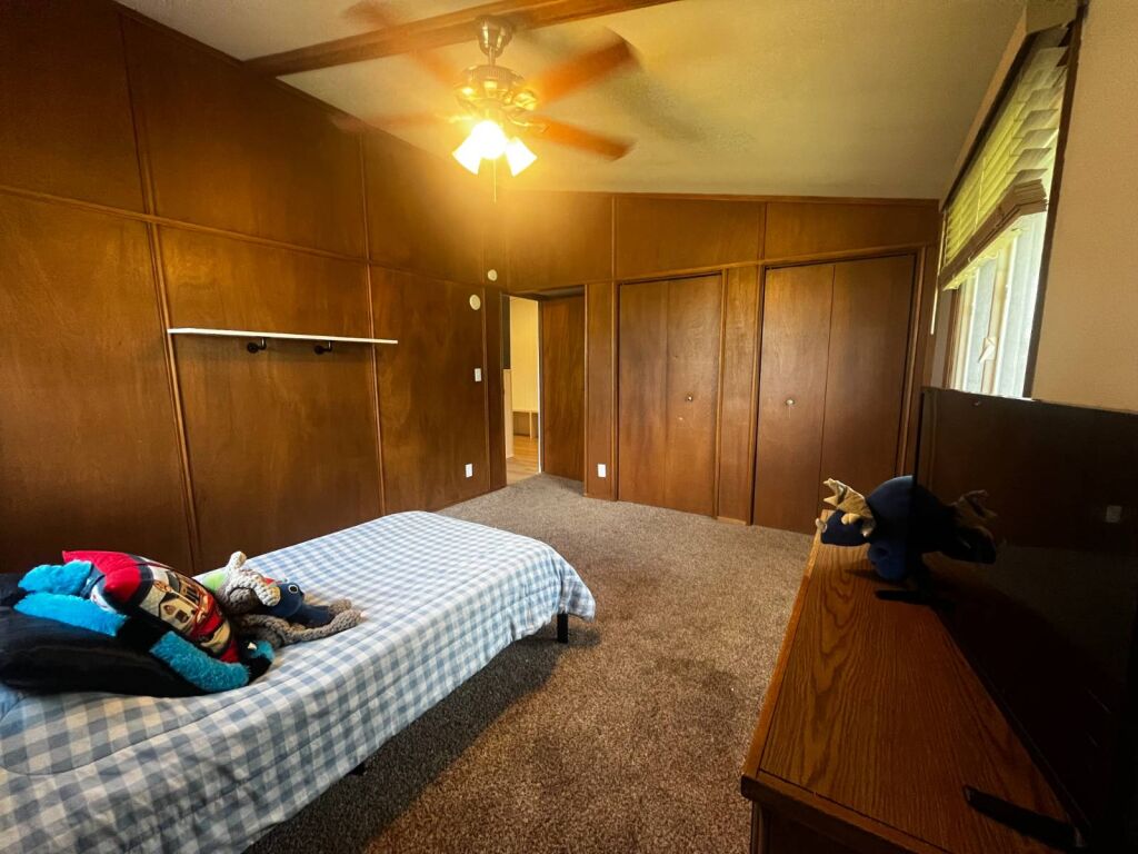 501 N. Cedar in Medicine Lodge, Kansas — Bedroom