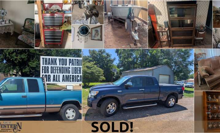 SOLD! July 19 Goldsberry estate auction