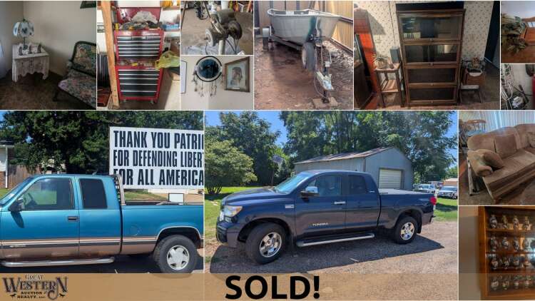 SOLD! July 19 Goldsberry estate auction
