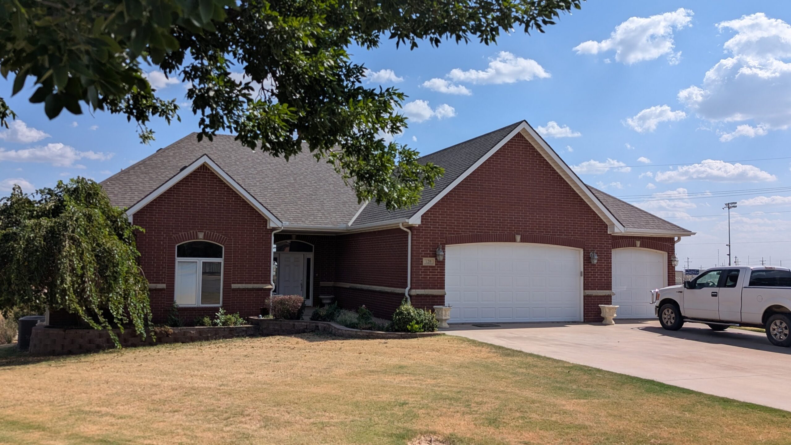 120 Lisa Circle in Medicine Lodge, Kansas — Front elevation