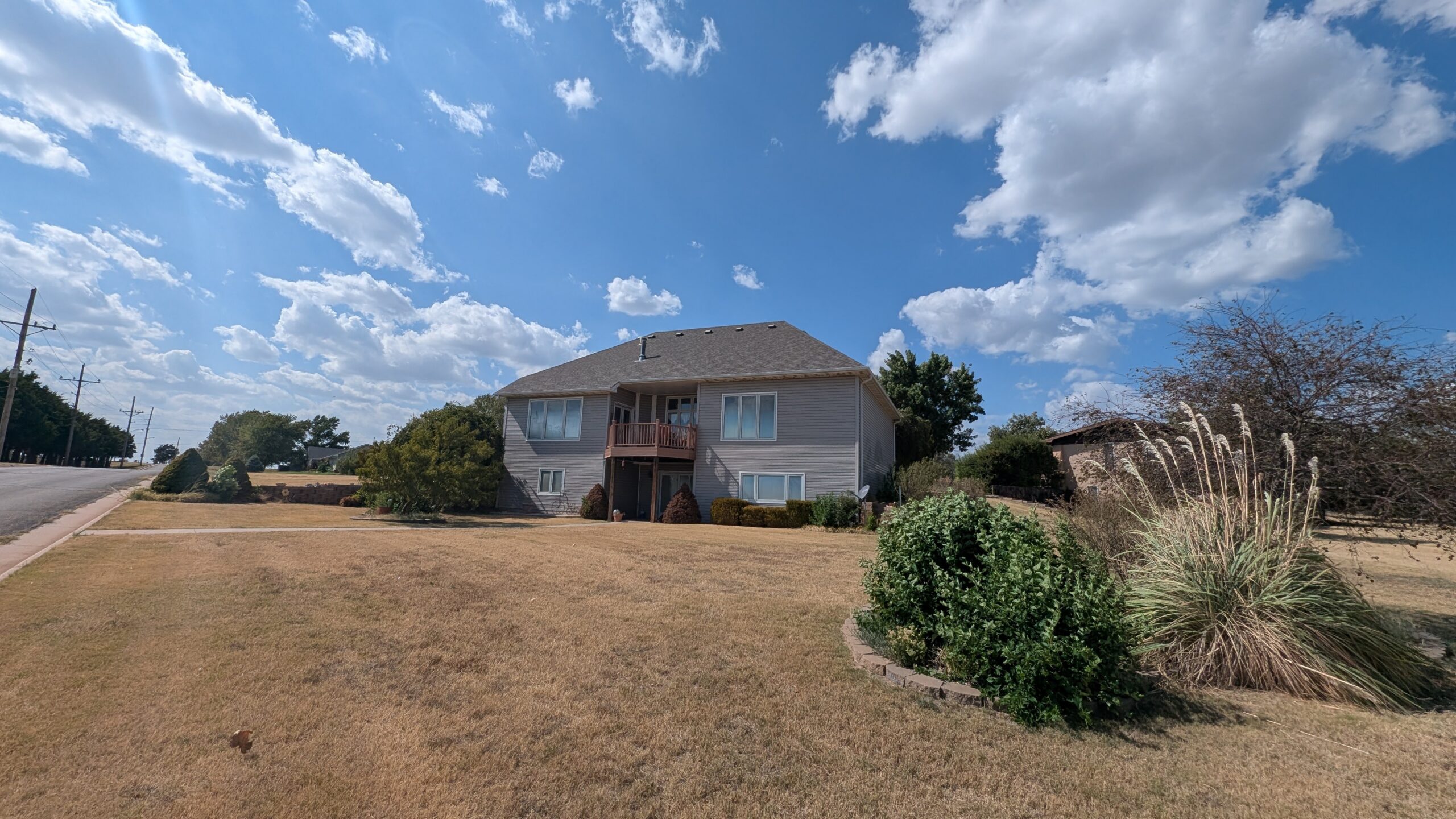 120 Lisa Circle in Medicine Lodge, Kansas — Rear elevation