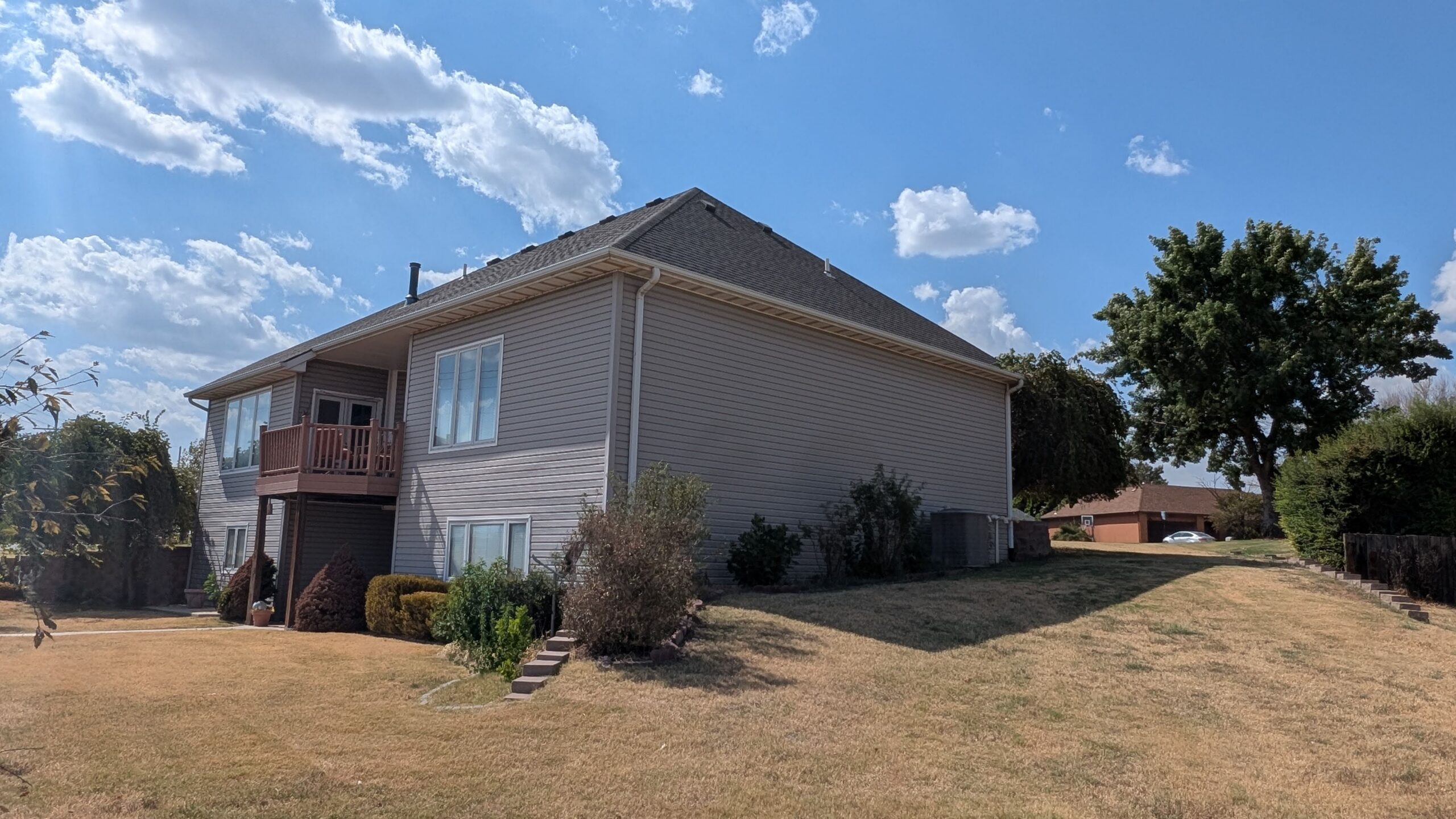 120 Lisa Circle in Medicine Lodge, Kansas — Side elevation
