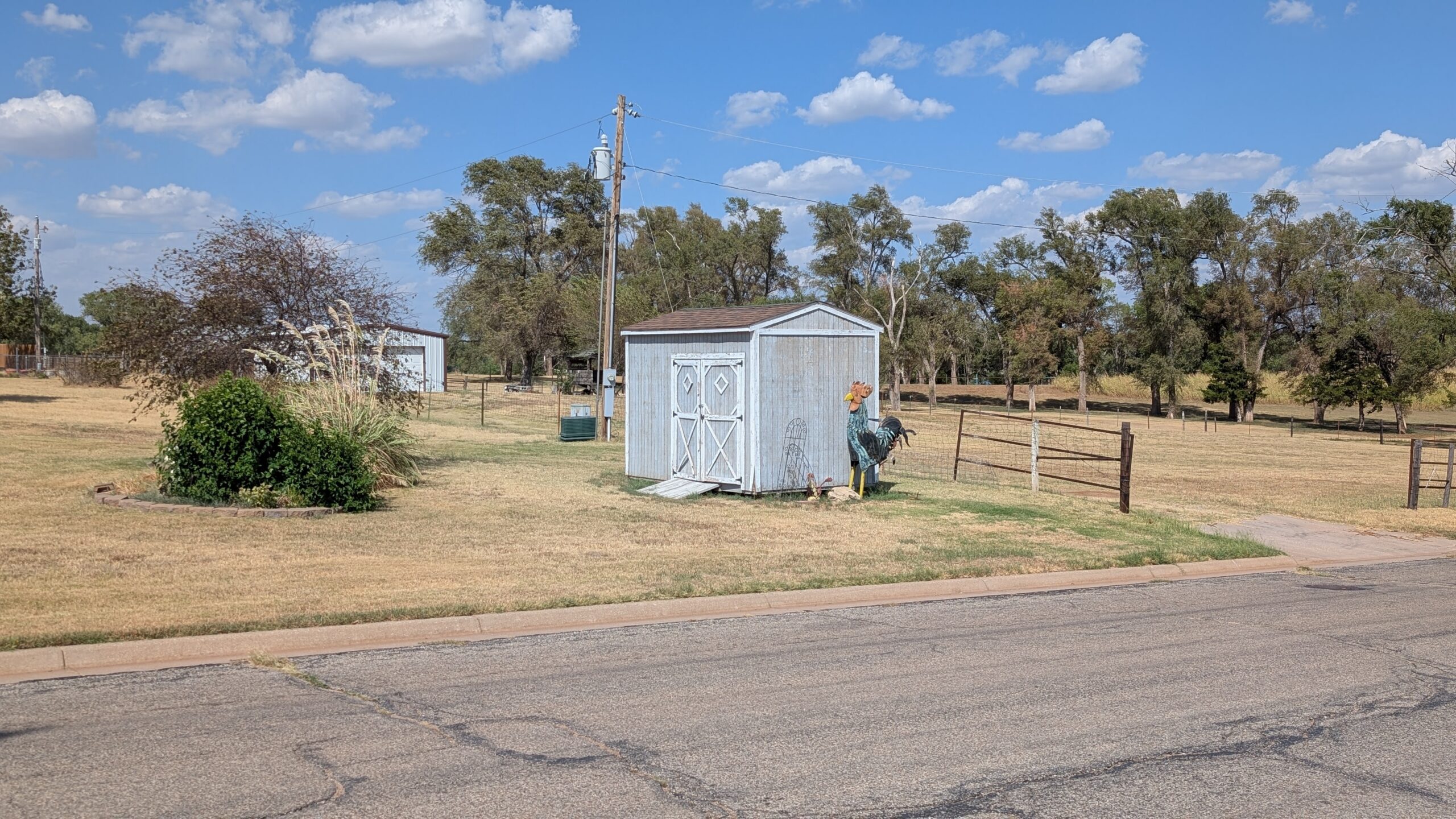 120 Lisa Circle in Medicine Lodge, Kansas — Storage shed