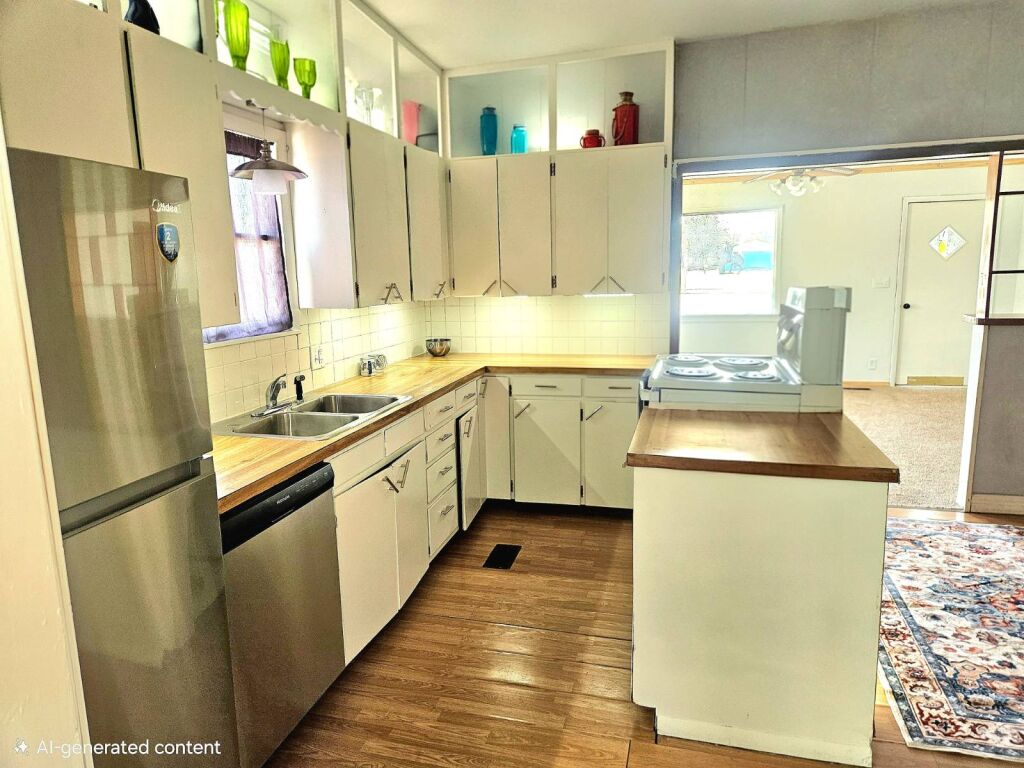 328 Main St. in Kiowa, Kansas — Kitchen