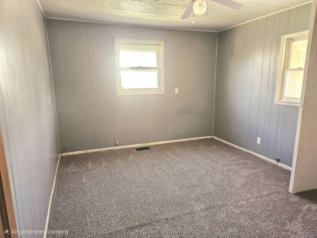 328 Main St. in Kiowa, Kansas — Bedroom