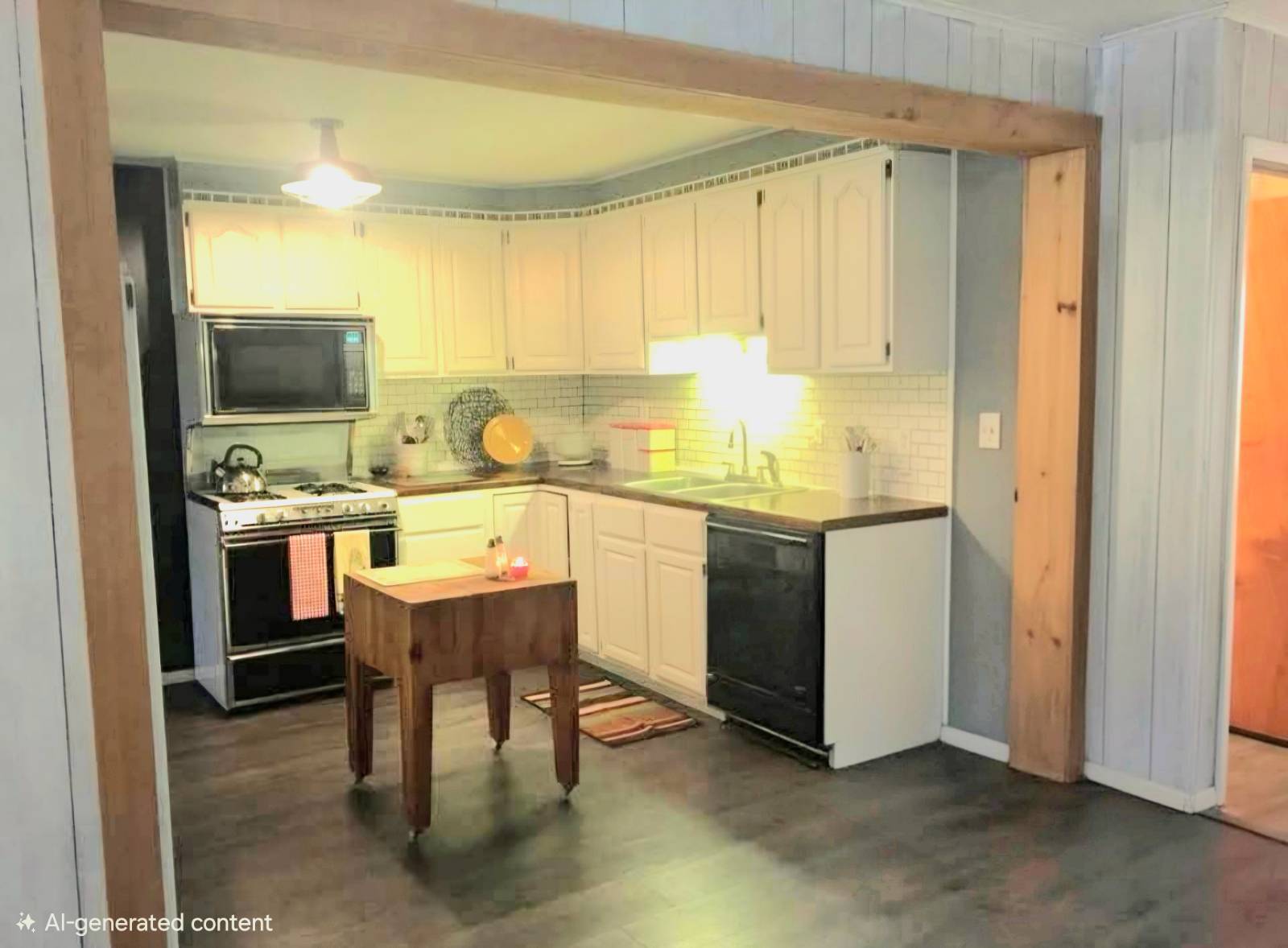 430 Campbell St. in Kiowa, Kansas — Kitchen