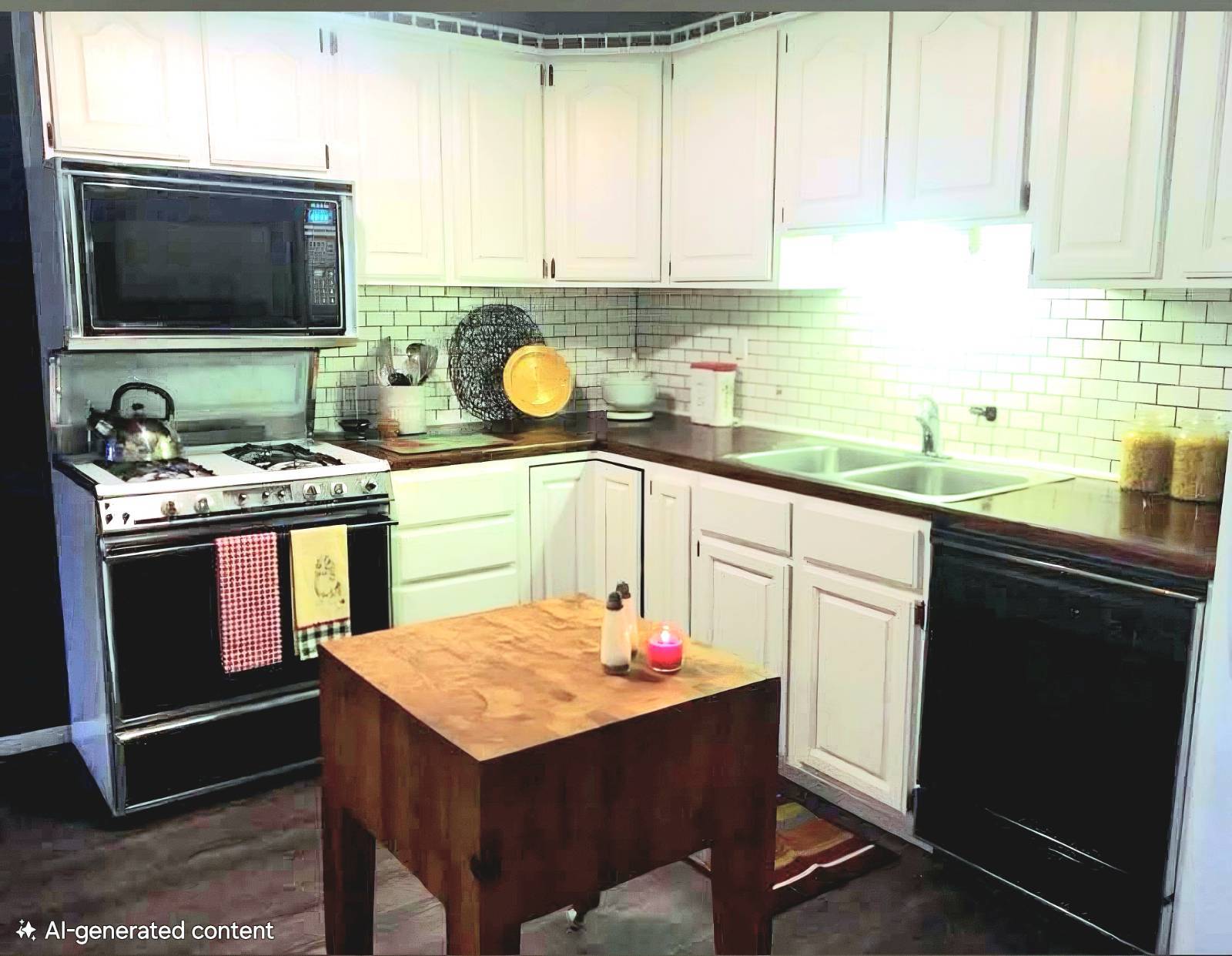 430 Campbell St. in Kiowa, Kansas — Kitchen