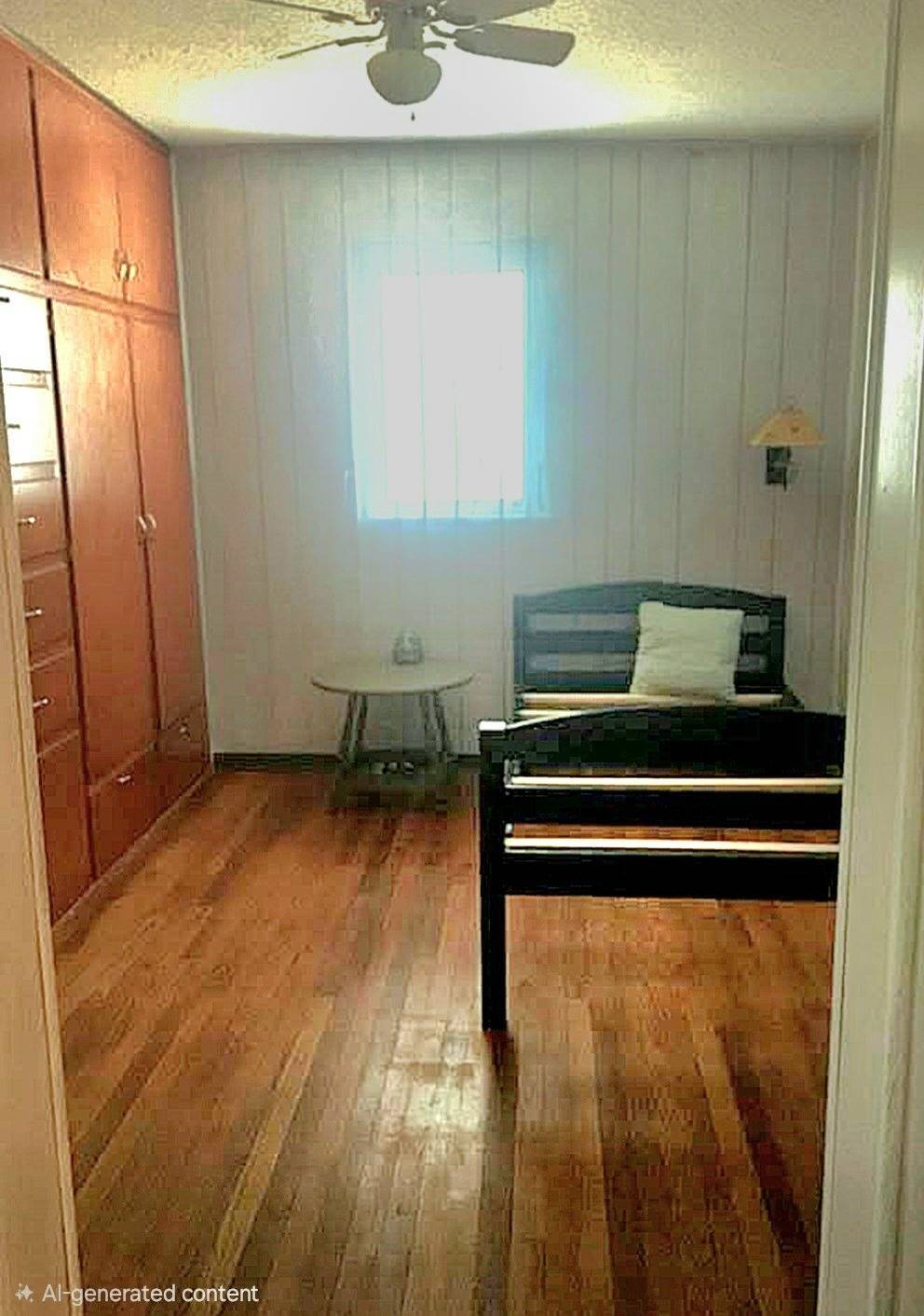430 Campbell St. in Kiowa, Kansas — Bedroom