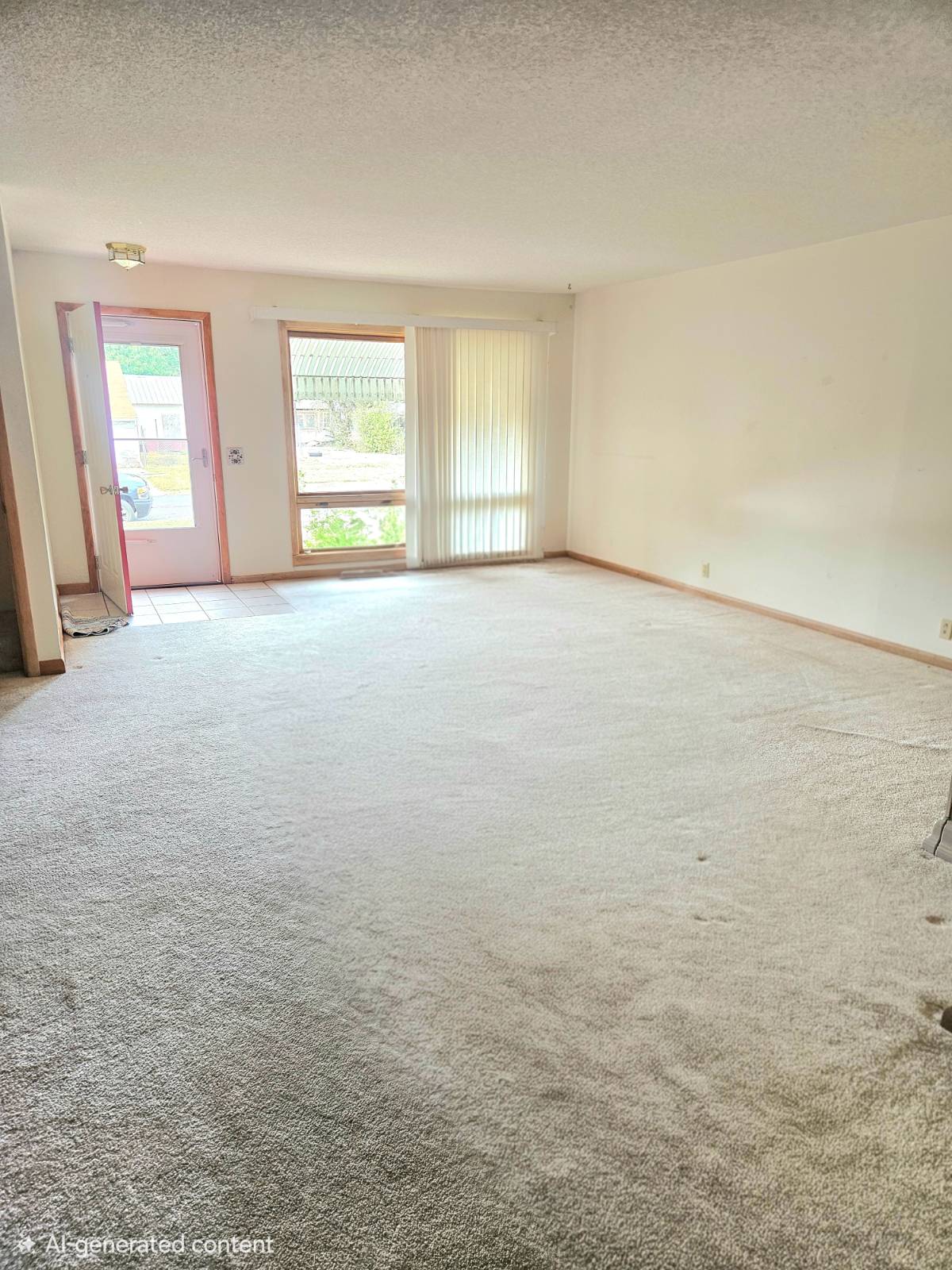 312 S. 9th St. in Kiowa, Kansas — Living room