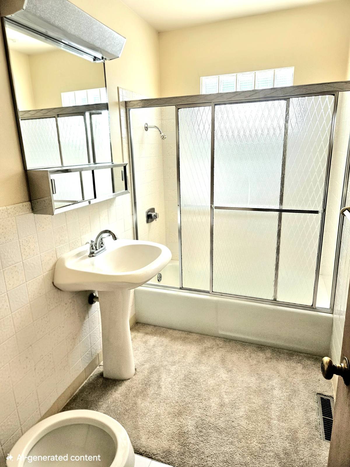312 S. 9th St. in Kiowa, Kansas — Bathroom