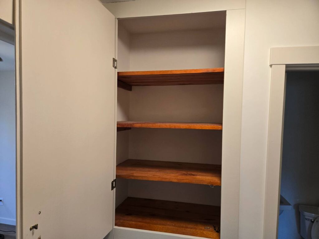 321 N. Dresden St. in Cunningham, Kansas — Linen Closet