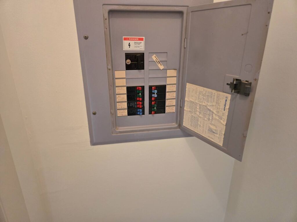 321 N. Dresden St. in Cunningham, Kansas — Electrical Panel