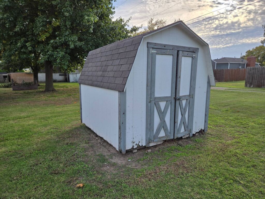 321 N. Dresden St. in Cunningham, Kansas — Storage Shed